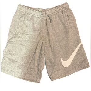 Nike Men's Fleece Gray Shorts